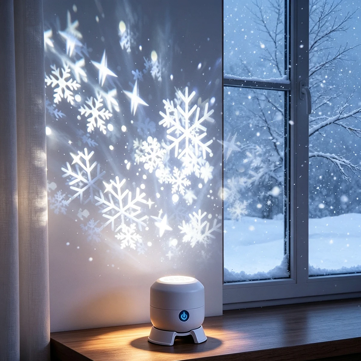 Baby Nursery Wall Lights - Lámpara proyectora LED con forma de