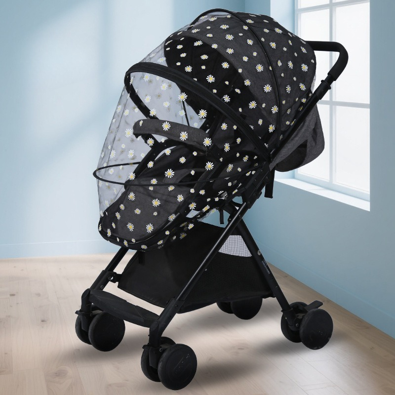 Baby Nursery Trolley - Cubierta de malla universal con estampado