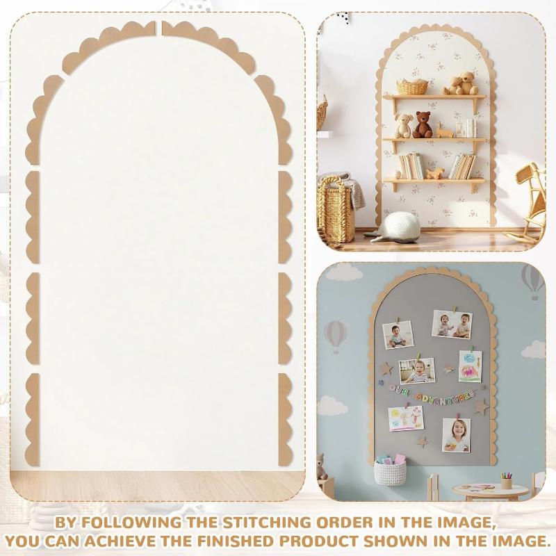 Baby Nursery Frames - Arco Decorativo de Madera para Pared,