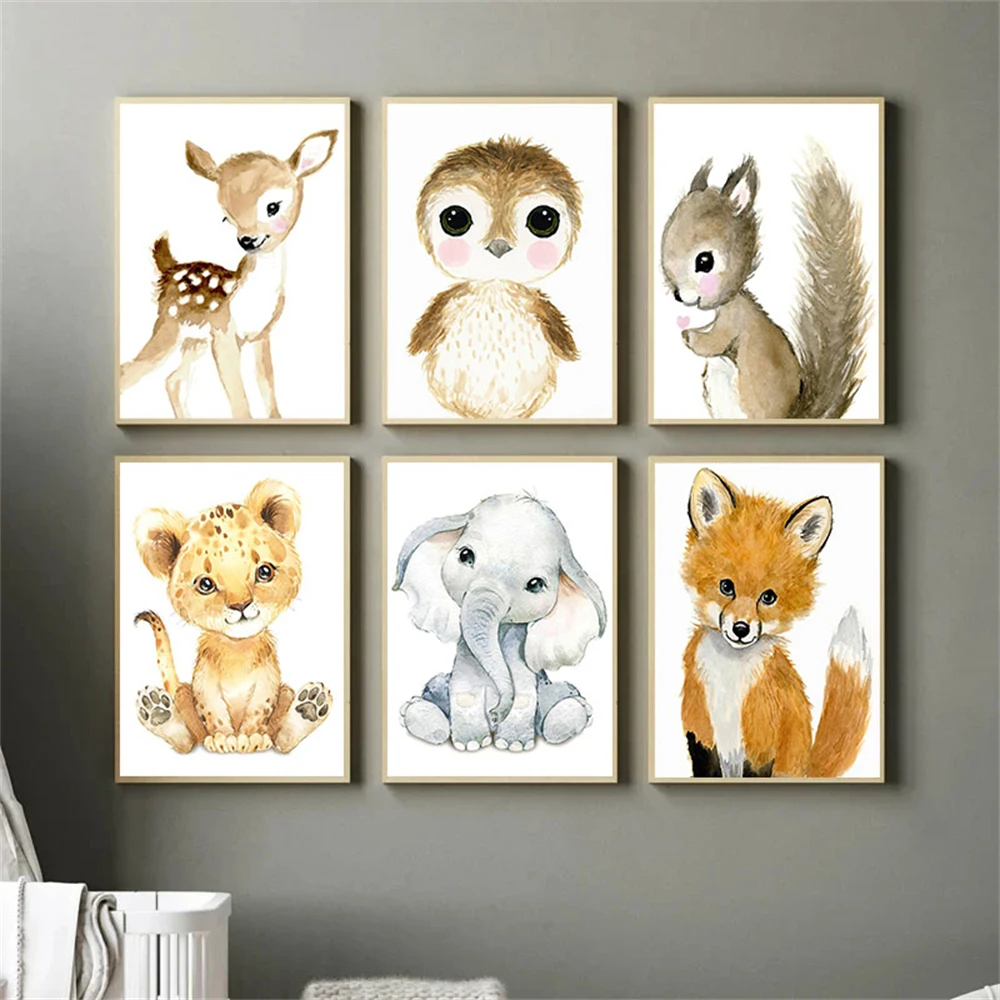 Cuadro sin marco, impresión de - Baby Nursery Frames reseña y precio