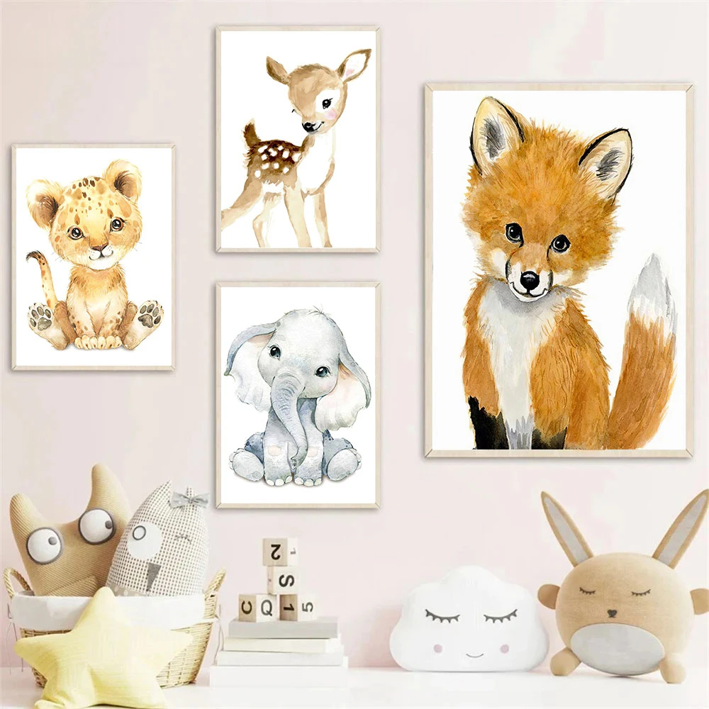 Cuadro sin marco, impresión de - Baby Nursery Frames reseña y precio
