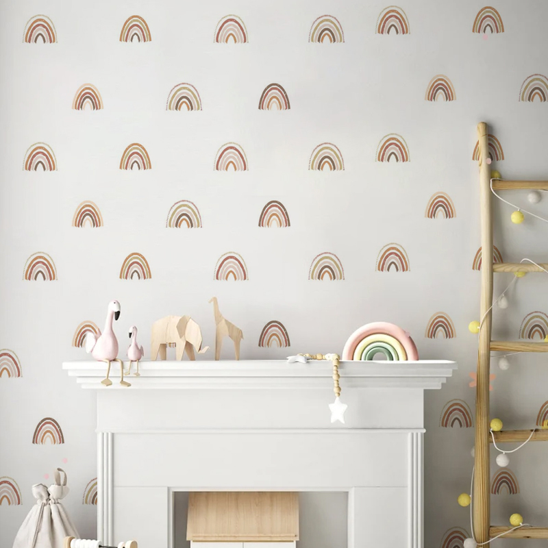 Calcomanías de pared de arcoír - Baby Nursery Decor Girl reseña y precio