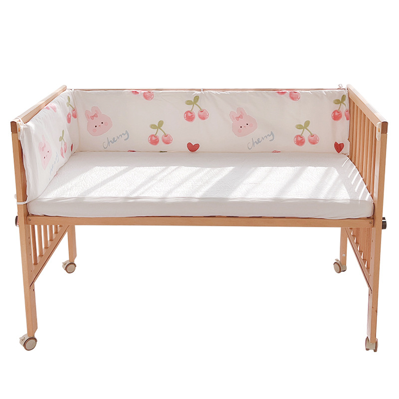 Parachoques para cuna alrededo - Baby Nursery Boy reseña y precio