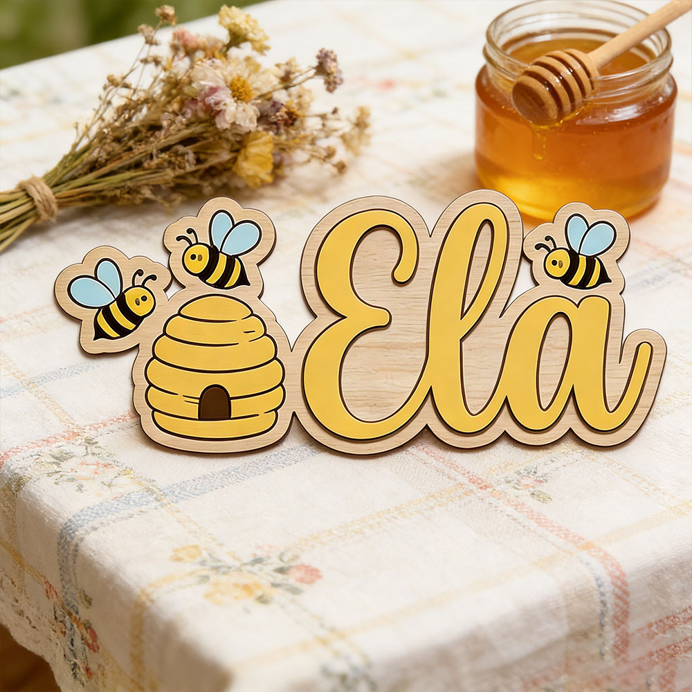 Letrero de Madera Personalizad - Baby Nursery Decor Girl reseña y precio