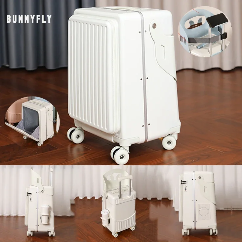 BunnyFly-maleta para mamá y ni - Baby Nursery Trolley reseña y precio
