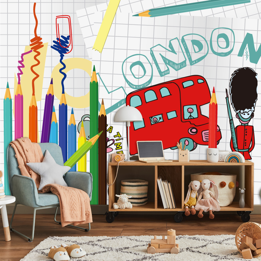 Papel pintado personalizado de - Baby Nursery Peel And Stick Wallpaper reseña y precio